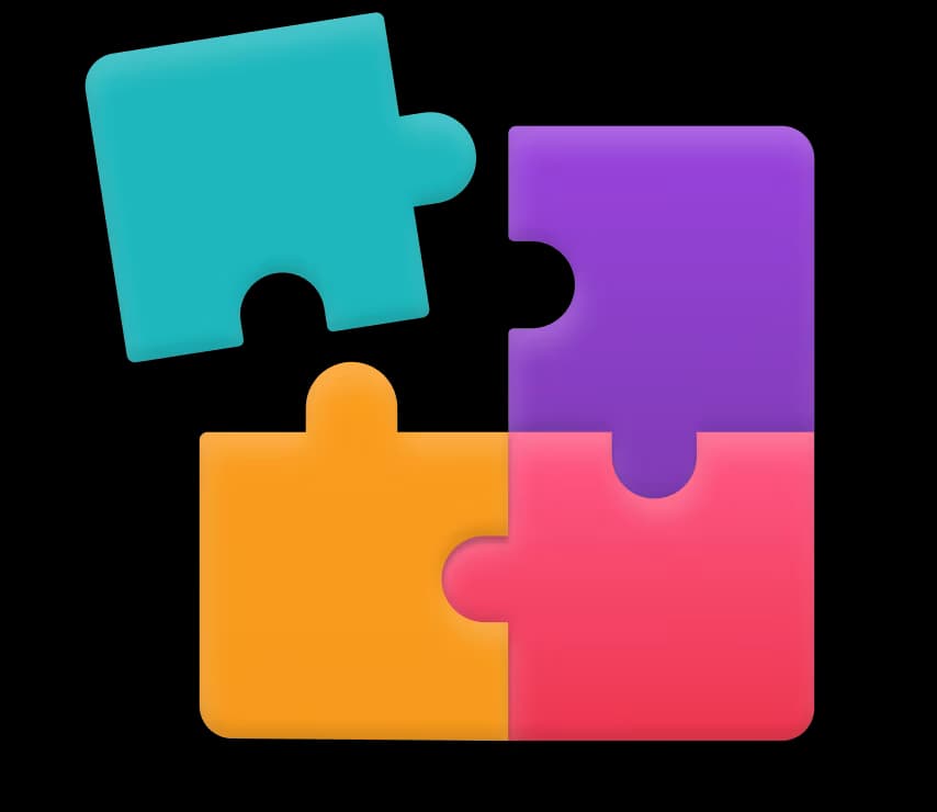 Hands putting puzzle pieces together