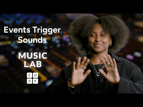 Play video Events Trigger Sounds in Music Lab